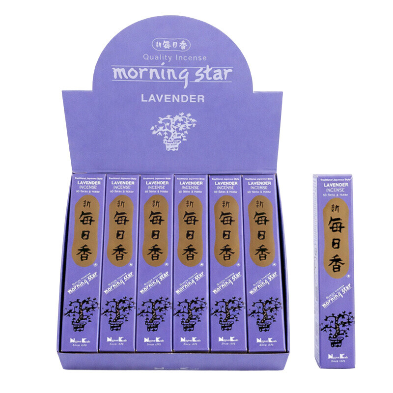 Japonské vonné tyčinky Nippon M/S 50 ks Lavender