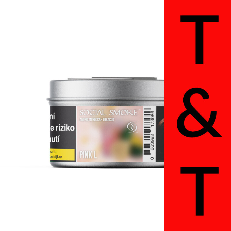 Tabák Social Smoke Pink L 200 g