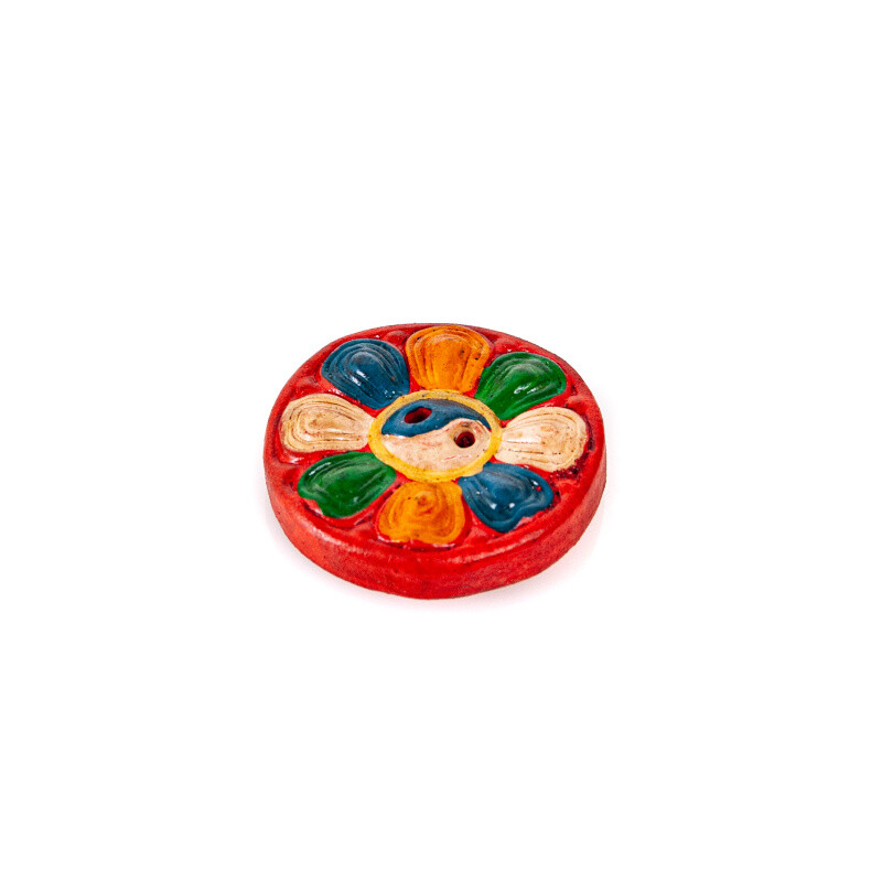 Stojánek na vonné tyčinky Tibet Yin Yang Mandala 5,5 cm