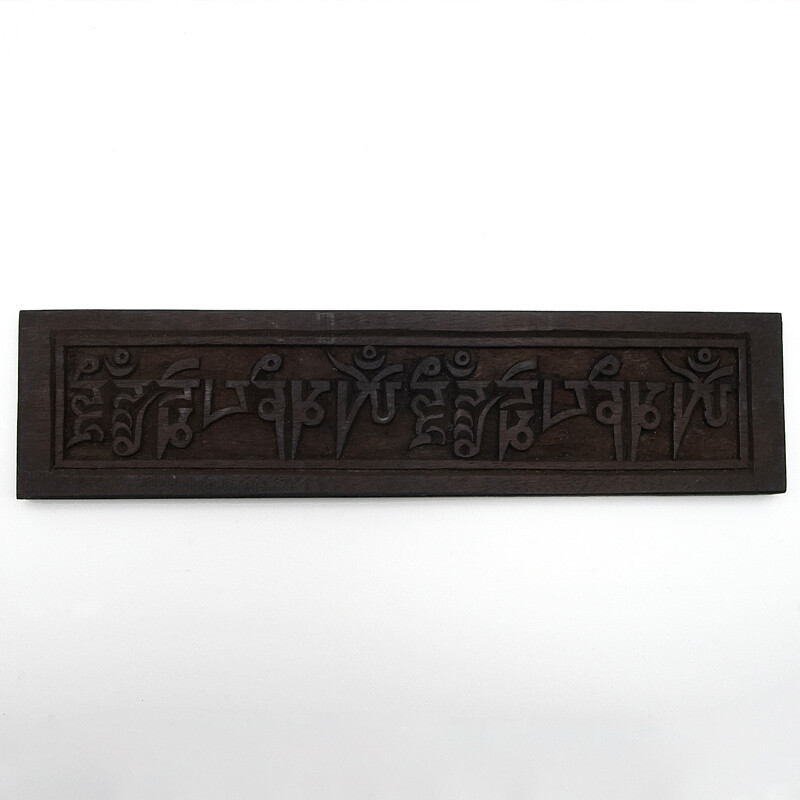 Tibet.dekorace - destička 40cm - mantra 