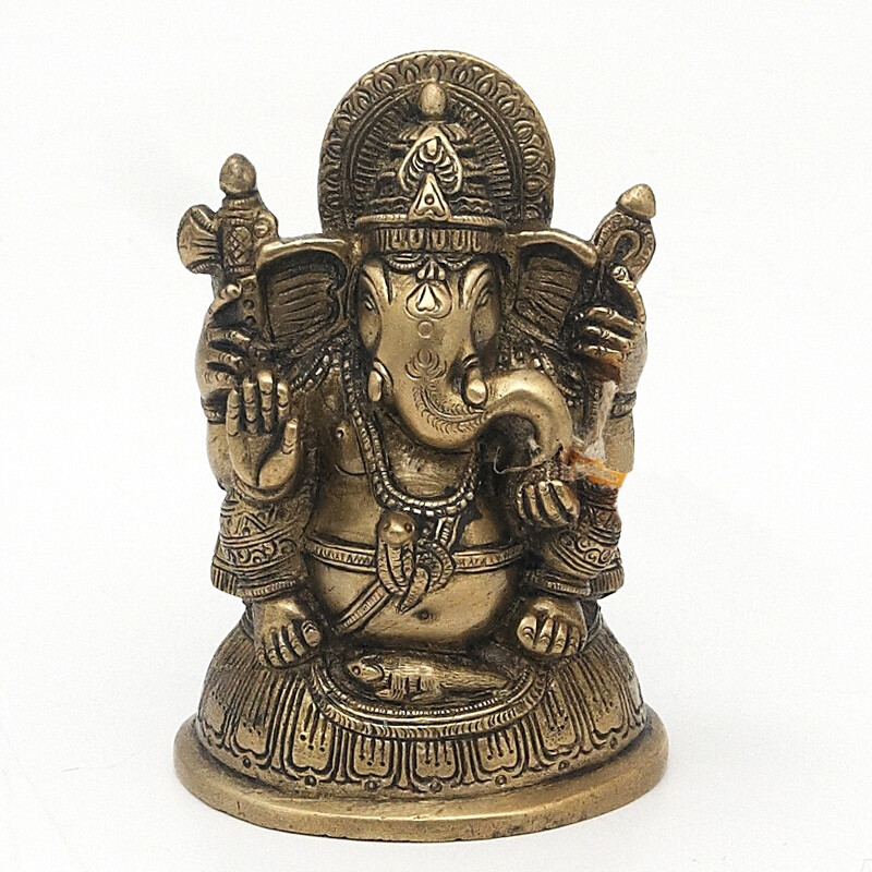 Soška kov Ganesha 12 cm