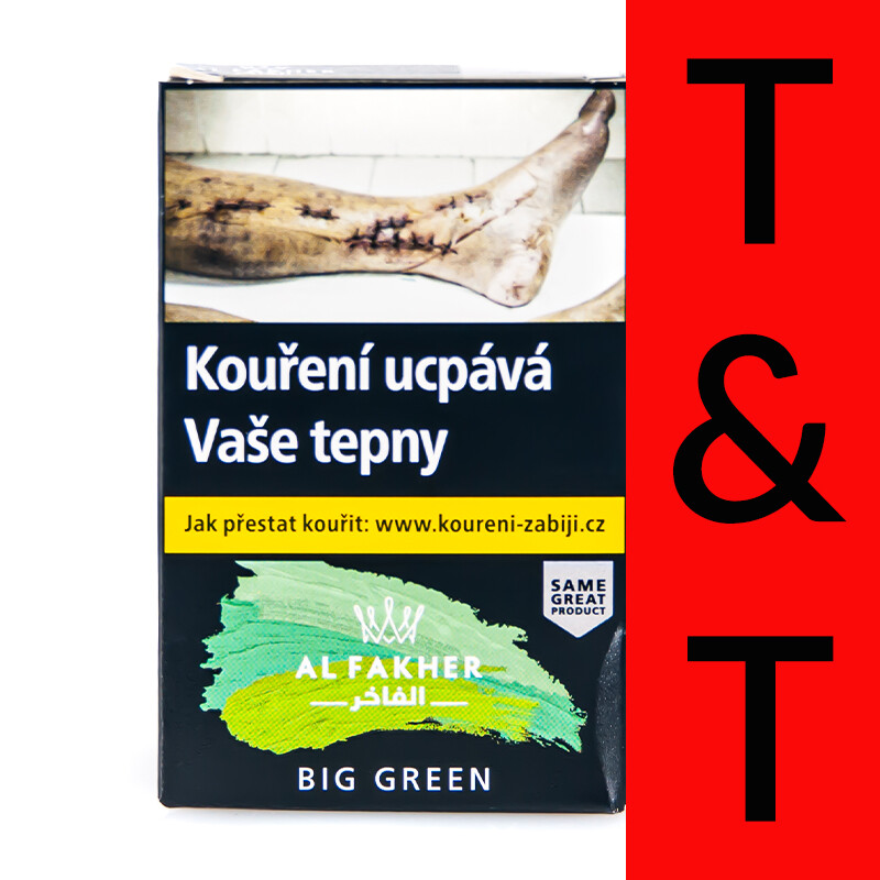 Tabák Al Fakher Big Green 50 g