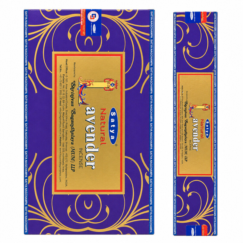 Indické vonné tyčinky Satya PK Natural Lavender 15 g