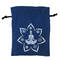 Pytlík dárkový Gifty Yoga 11 x 14 cm modrá