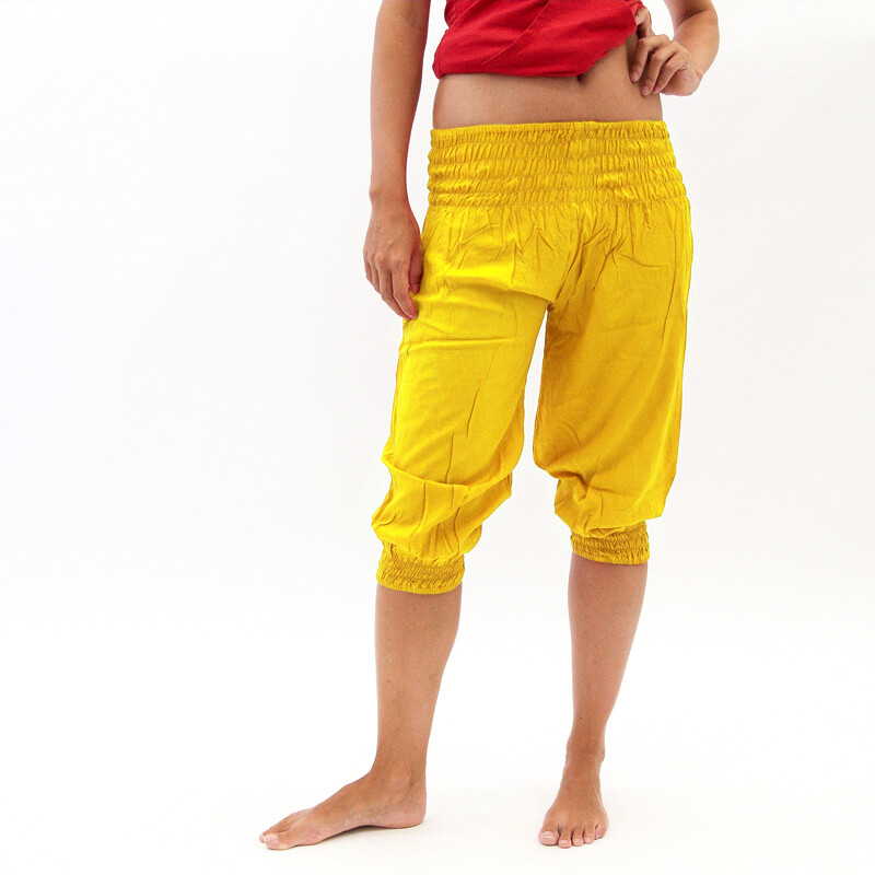 Kraťasy Yoga Bali žlutá