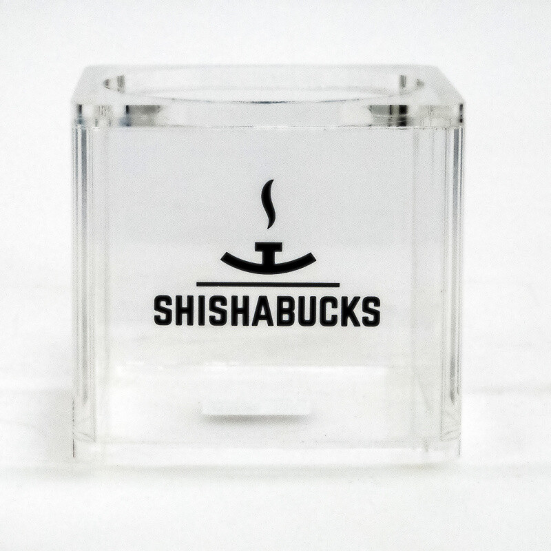 Váza Shishabucks Cloud Mini 12 cm čirá