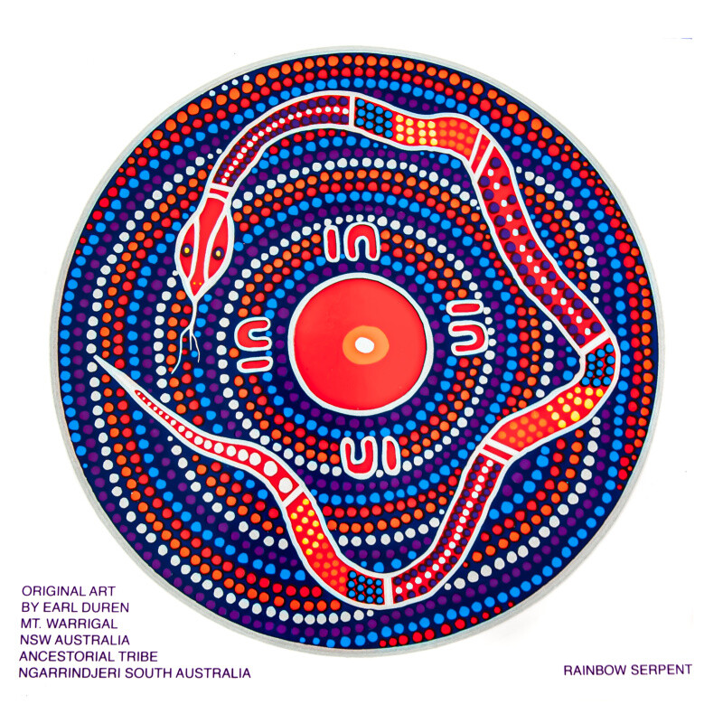 Mandala Sunseal V Rainbow Serpent