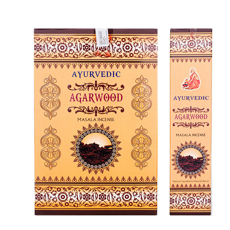Indické vonné tyčinky Ayurvedic Agarwood