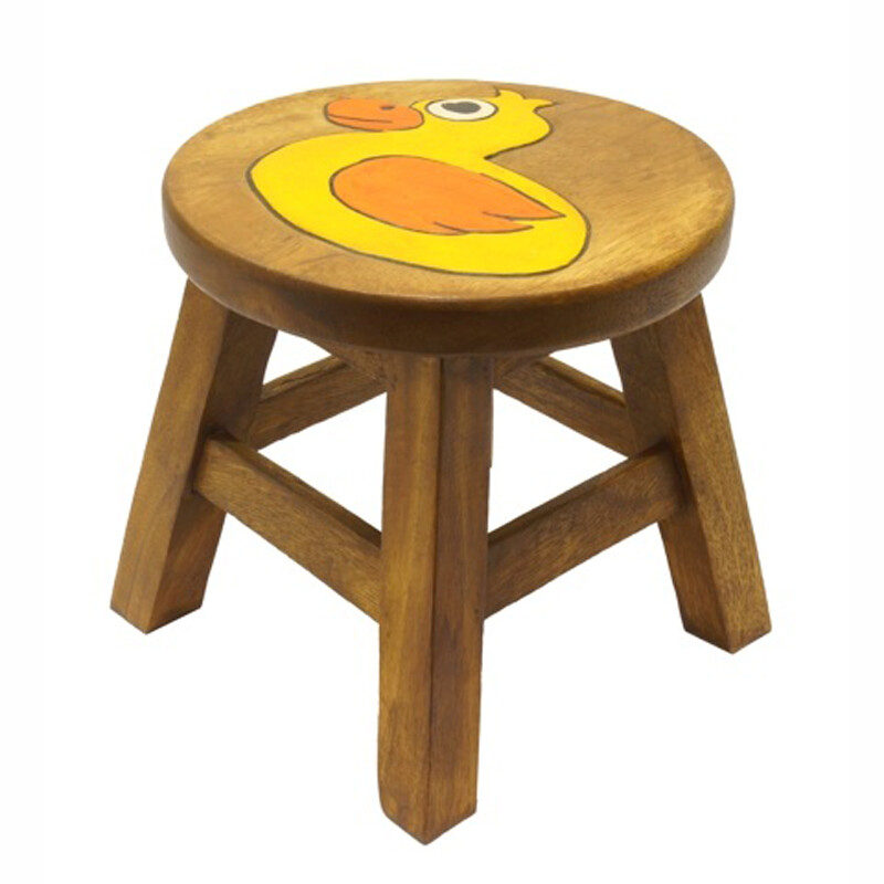 Stolička dřevo Decor Duck Drake