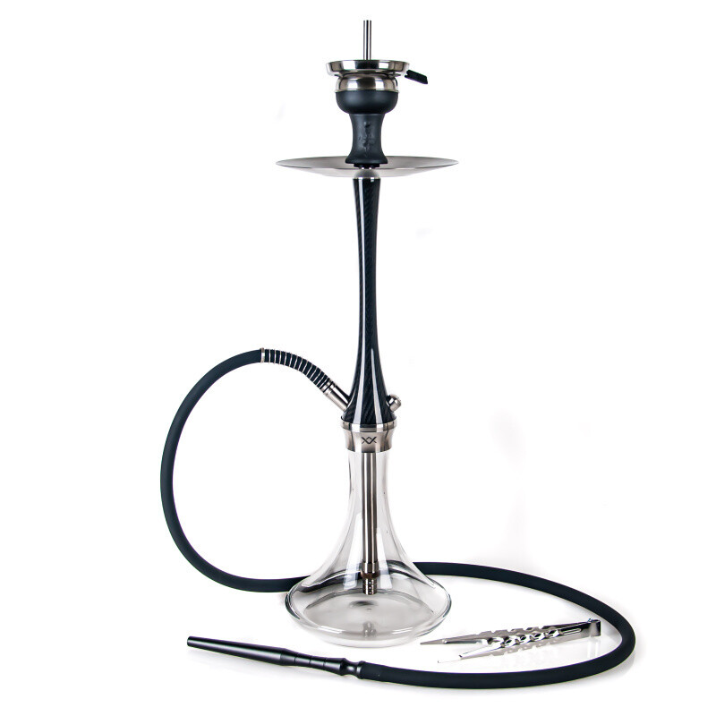 Vodní dýmka Aladin Valentino Full Carbon Black 60 cm
