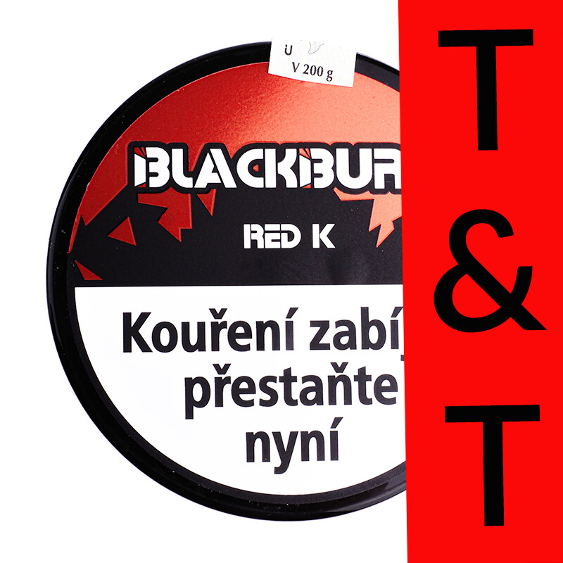Tabák BlackBurn Red K 200 g