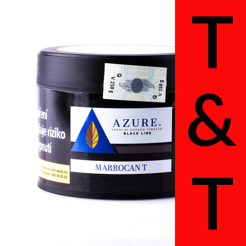 Tabák Azure Black Marrocan T 250 g