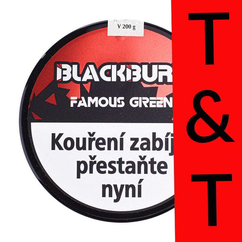 Tabák BlackBurn Famous Green 200 g