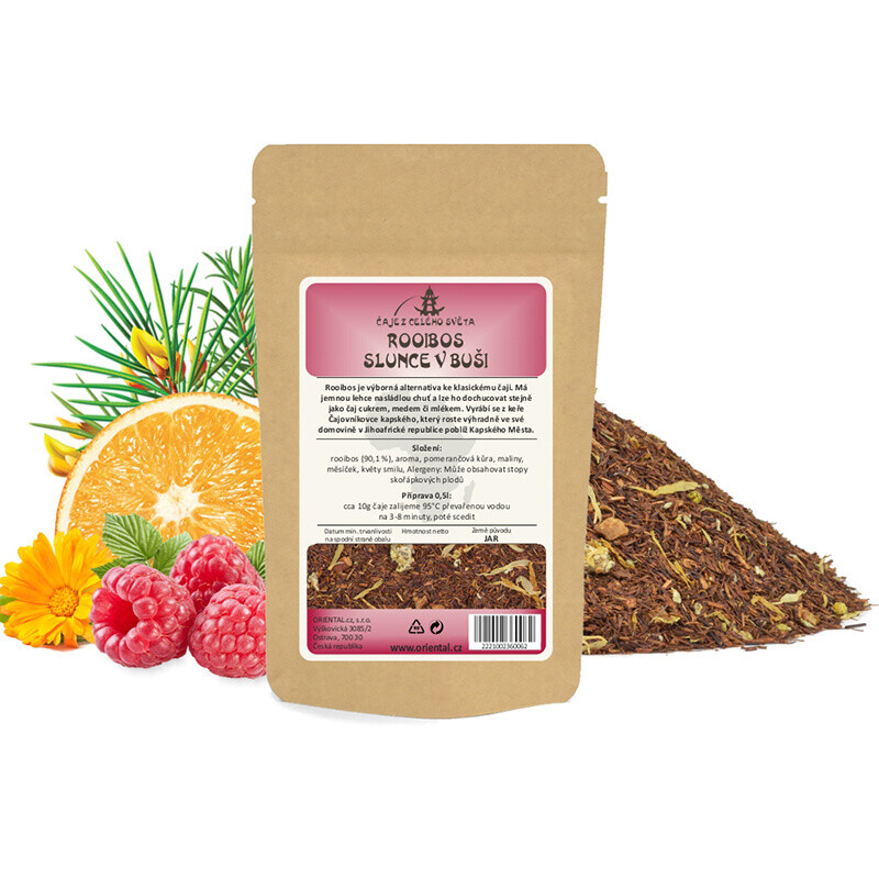 Bylinný čaj Rooibos Slunce v buši 200 g