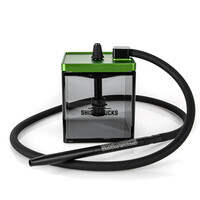 Vodní dýmka Shishabucks Cloud Micro Black 18 cm zelená
