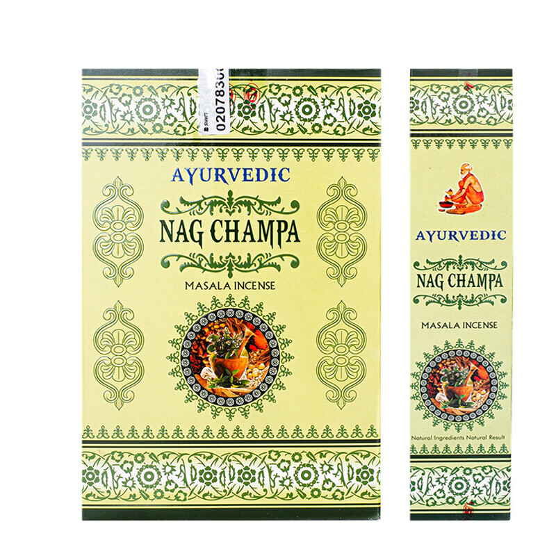 Indické vonné tyčinky Ayurvedic Nag Champa