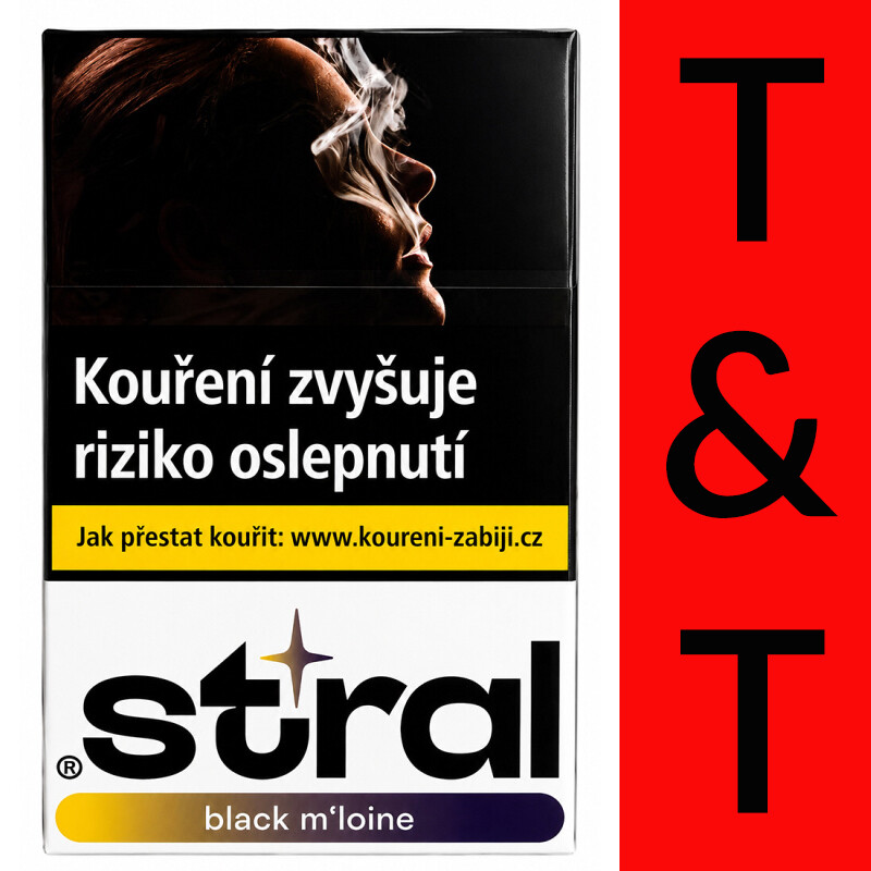 Tabák Stral Black M'loine 50 g