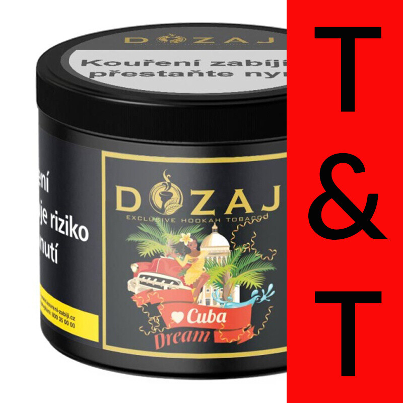 Tabák Dozaj Gold Cuba Dream 200 g