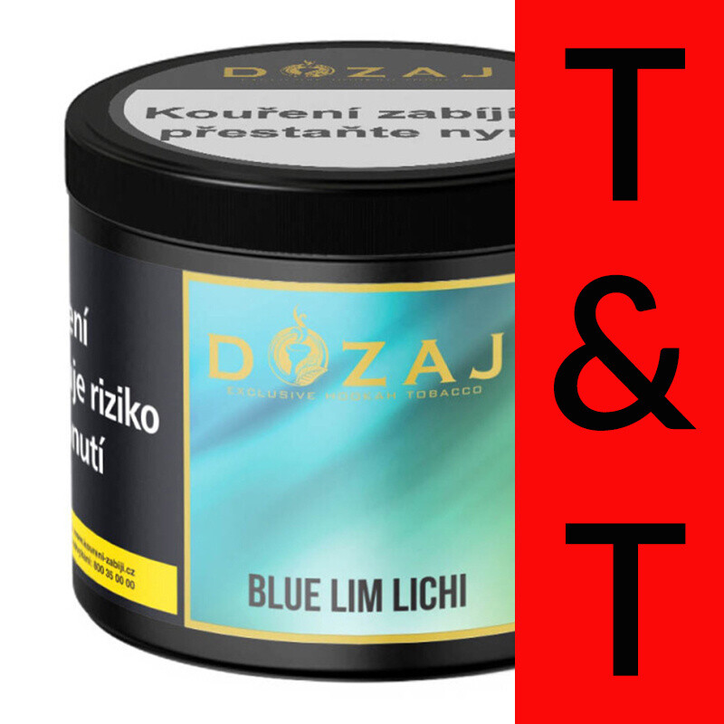 Tabák Dozaj Gold Blue Lim Lichi 200 g