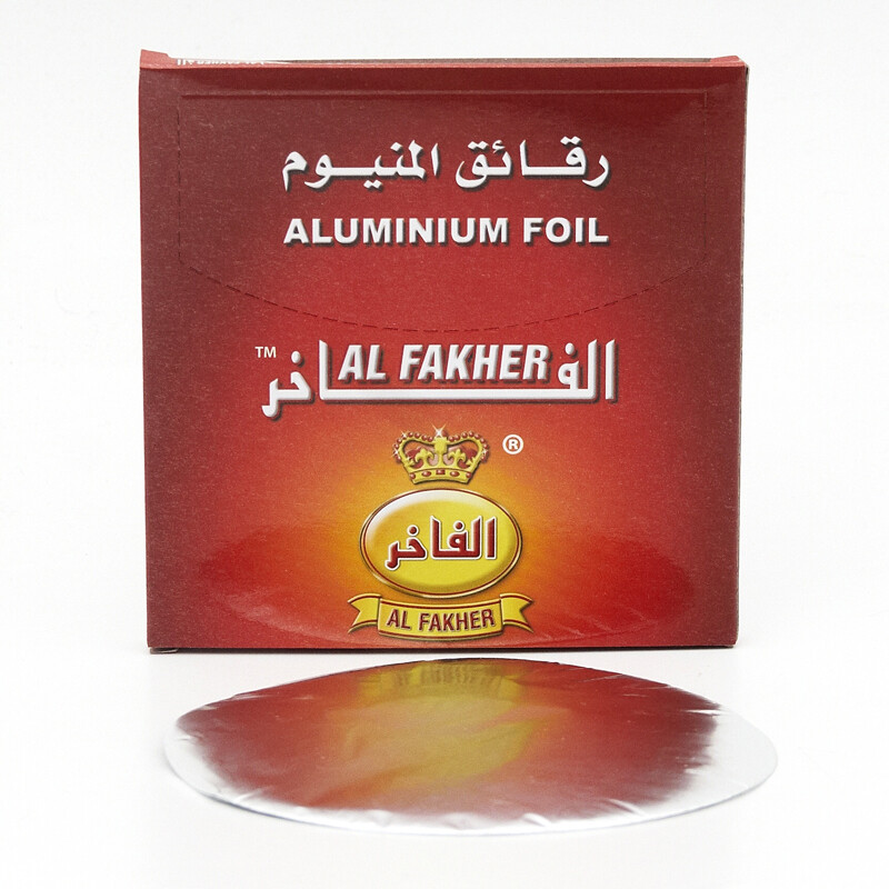 Fólie na korunku pro vodní dýmky Al Fakher 35 ks