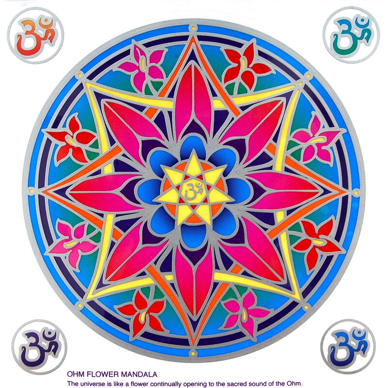 Mandala Sunseal V Ohm Flower Mandala