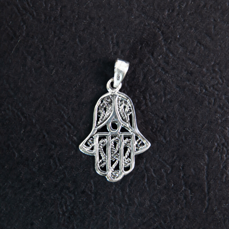 Přívěsek stříbro Hamsa