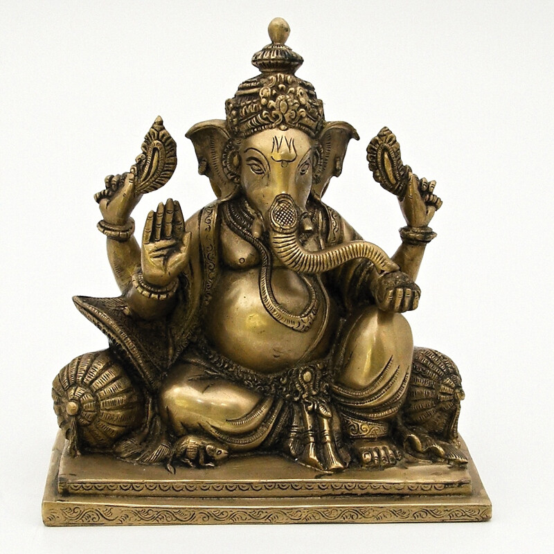 Soška kov Ganesha 26 cm