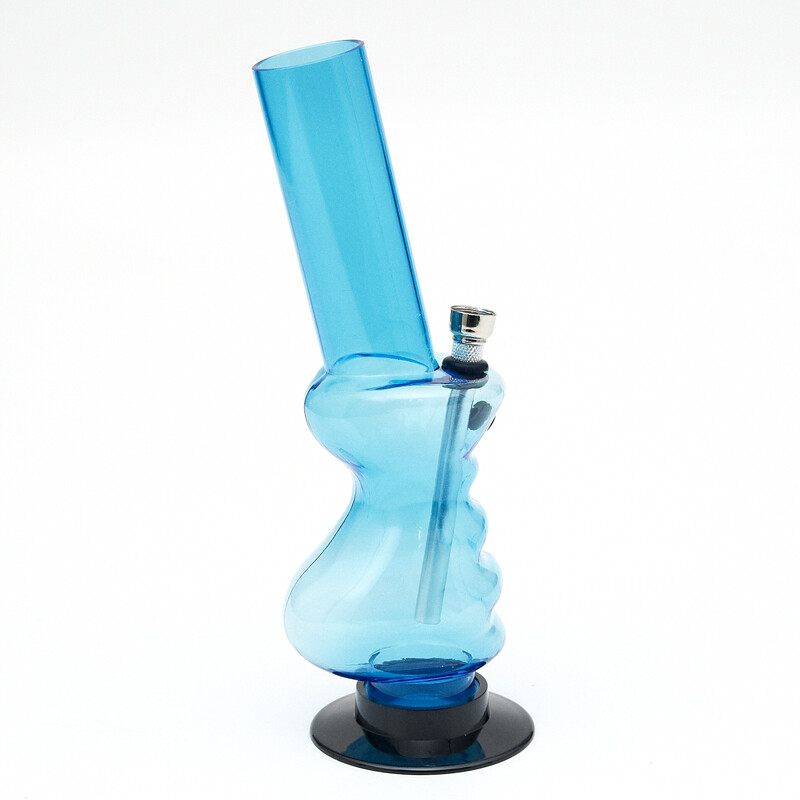Bong acrylic Grab 25 cm modrá