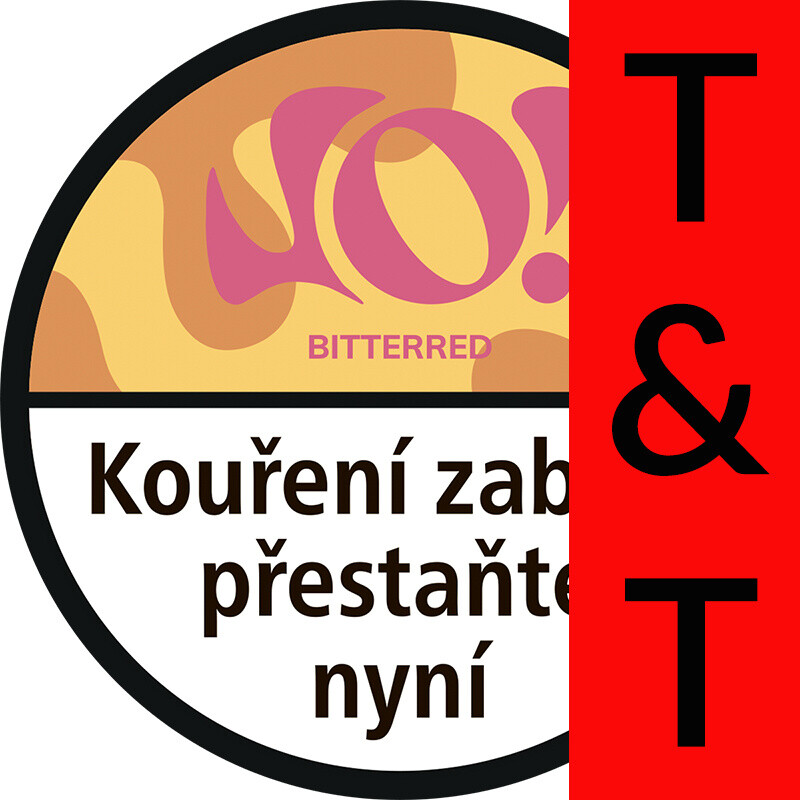 Tabák JO! Theo BITTERRED 200 g