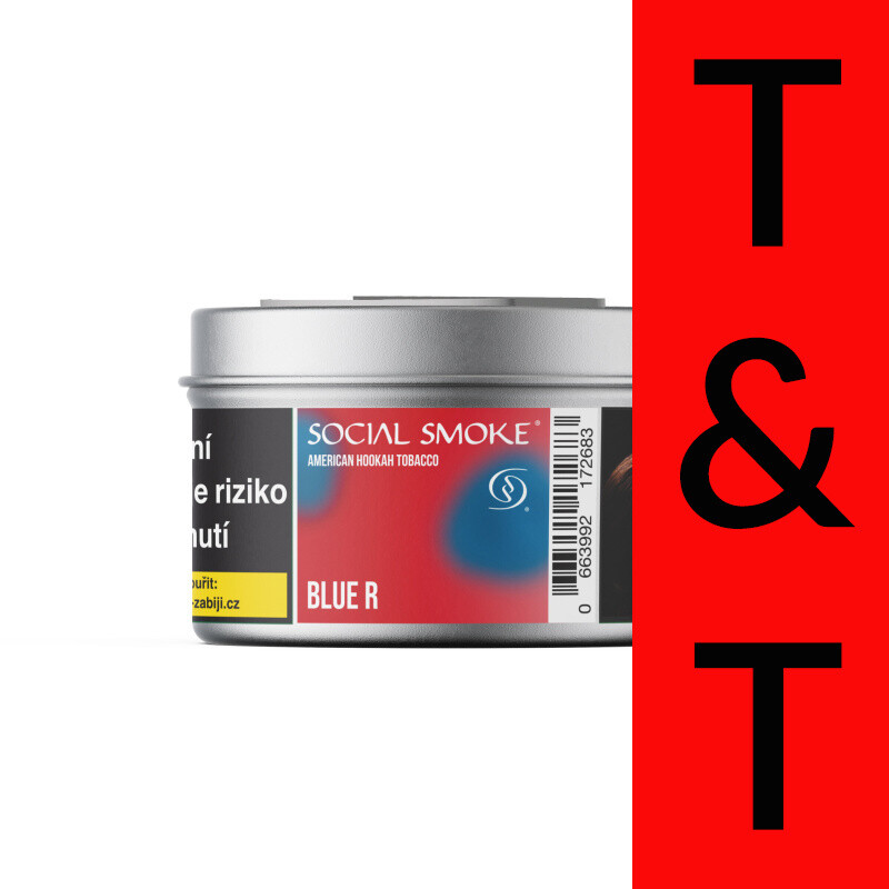 Tabák Social Smoke Blue R 200 g