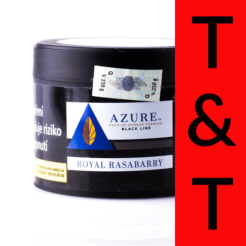Tabák Azure Black Royal Rasabarry 250 g