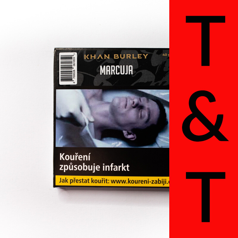 Tabák Khan Burley Marcuja 40 g