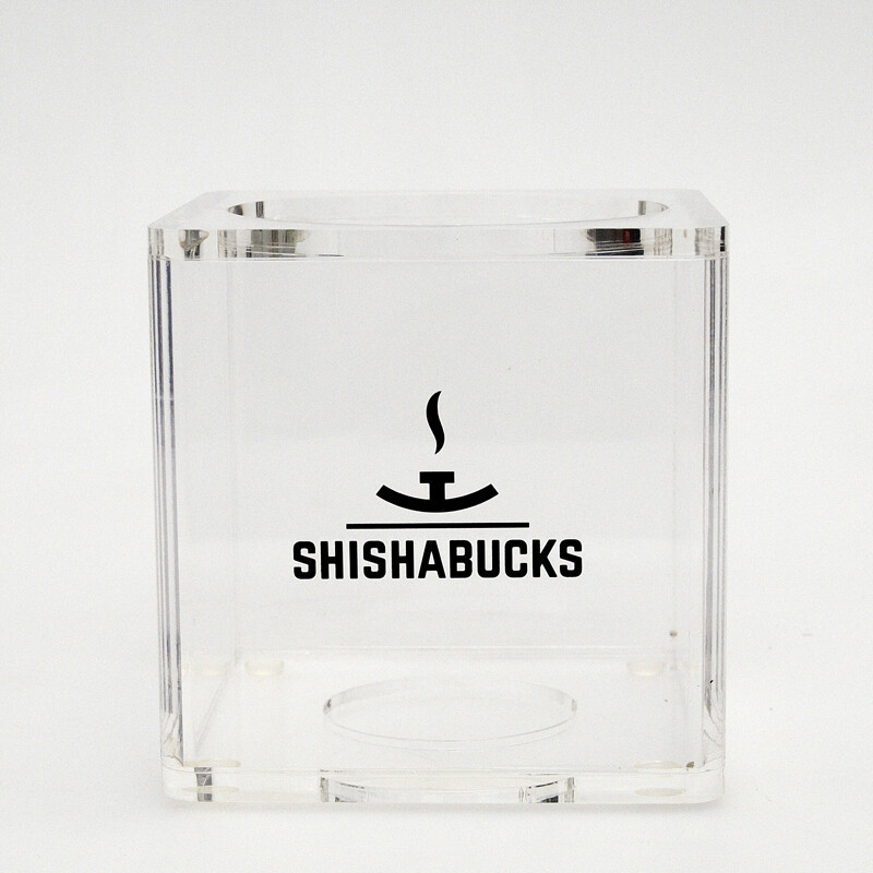 Váza Shishabucks Cloud One / Cloud Micro 15 cm čirá