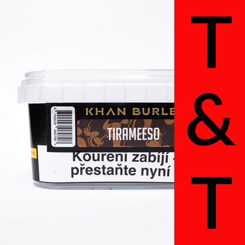 Tabák Khan Burley Tirameeso 250 g