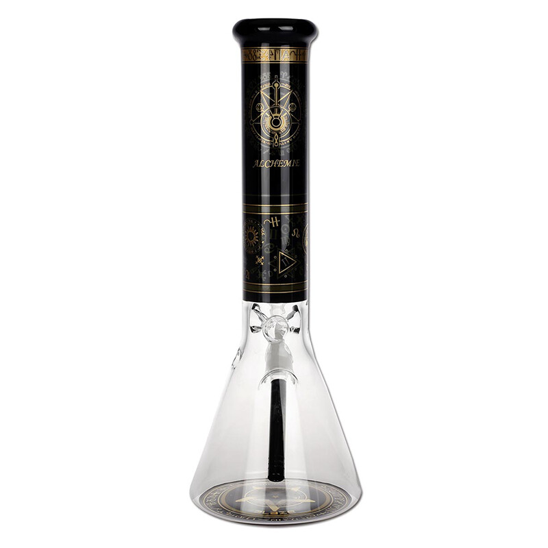 Bong Simax Blaze Flask Alchemie 38 cm černá