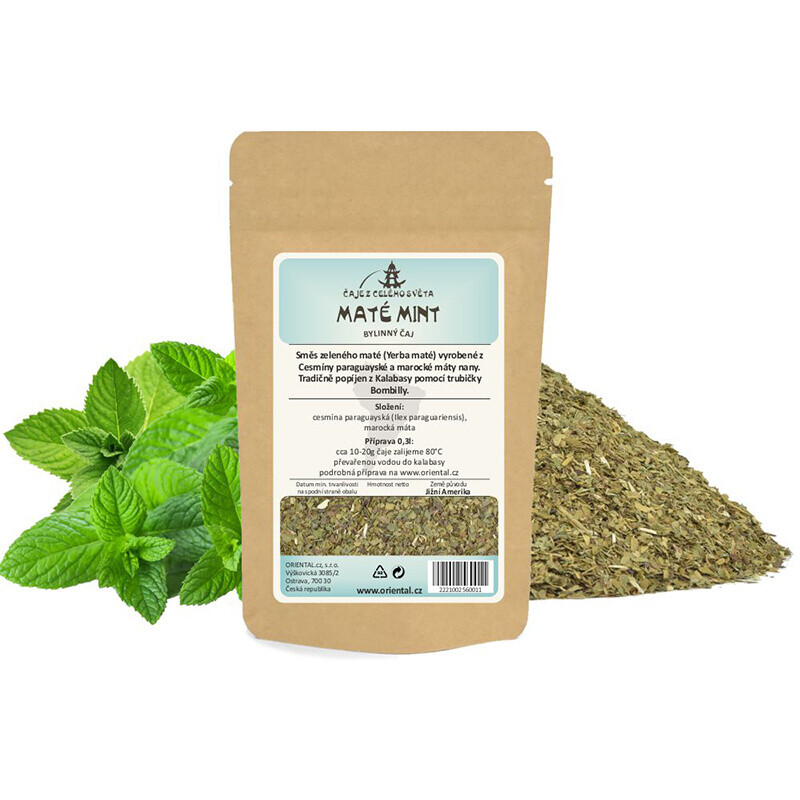 Bylinný čaj Mate Mint 50 g