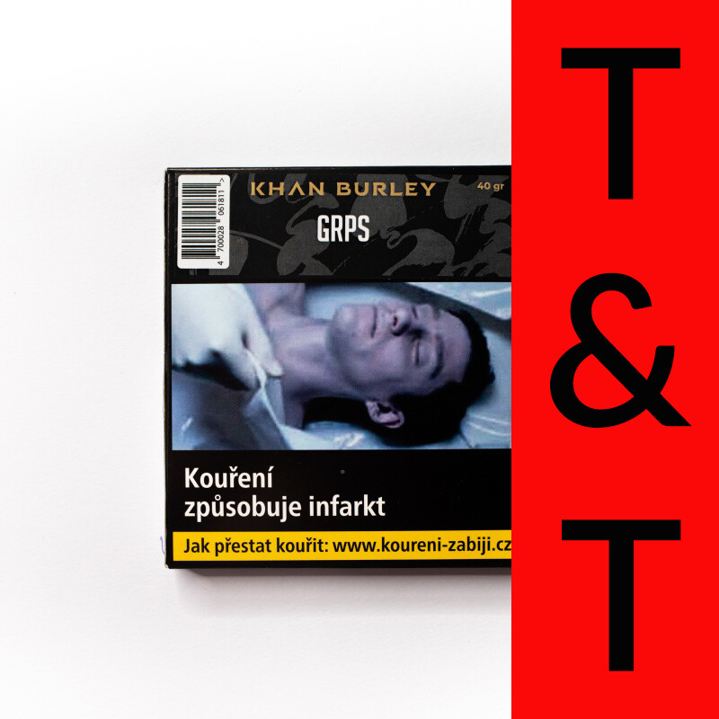 Tabák Khan Burley Grps 40 g