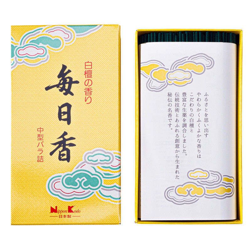 Japonské vonné tyčinky Nippon Mainichi-koh Sandal 370 ks