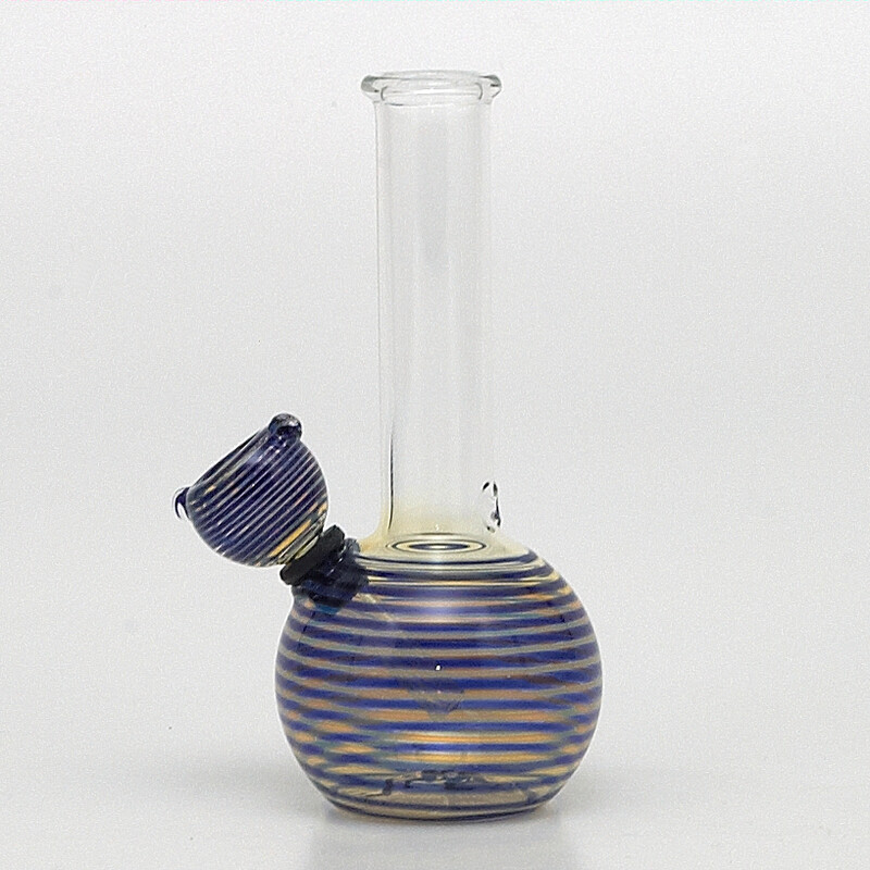 Bong Pyrex Baby 16 cm modrá