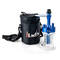 Vodní dýmka Aladin 2Go ALU Blue 23 cm Clear