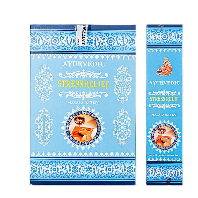 Indické vonné tyčinky Ayurvedic Stress Relief