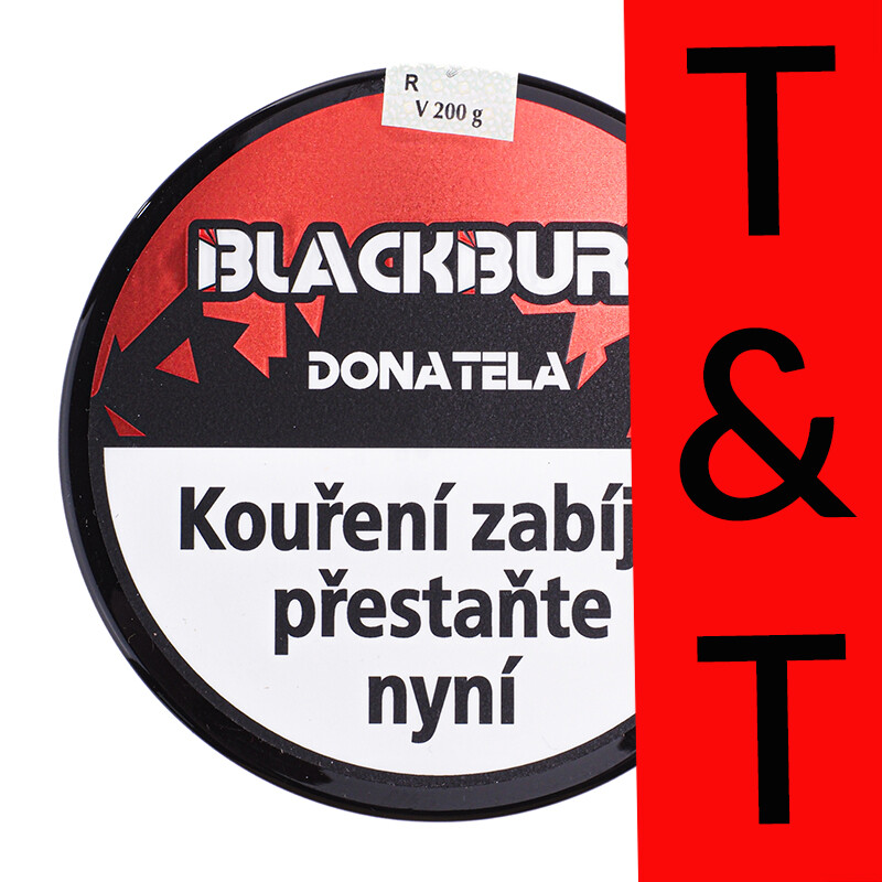 Tabák BlackBurn Donatella 200 g