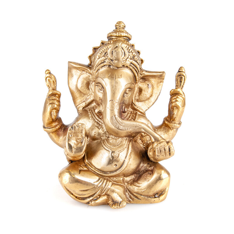 Soška kov Ganesha 14 cm