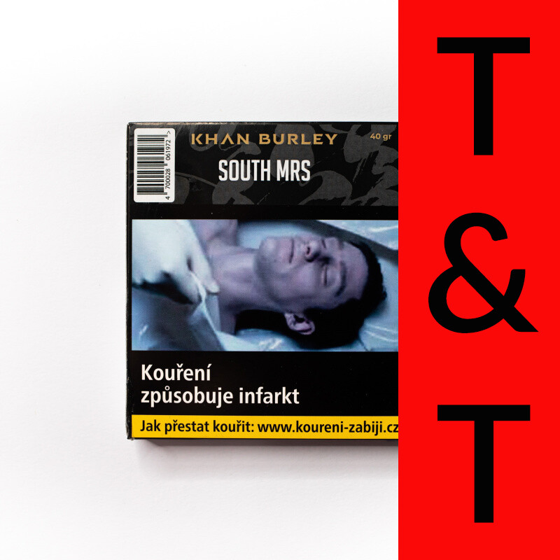 Tabák Khan Burley South Mrs 40 g