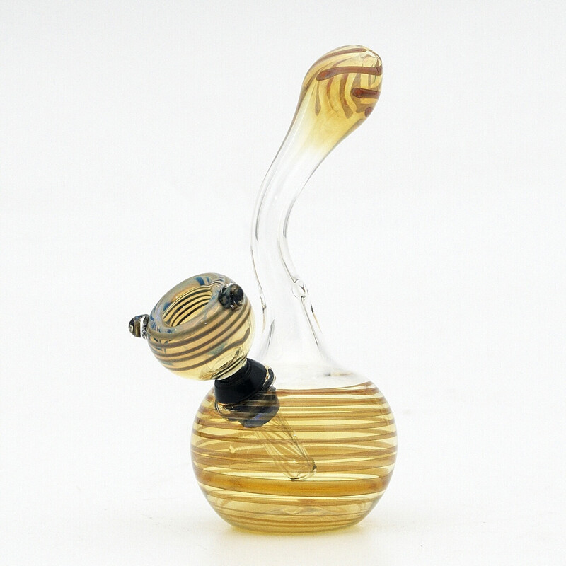 Bong Pyrex Cobra 13 cm žlutá