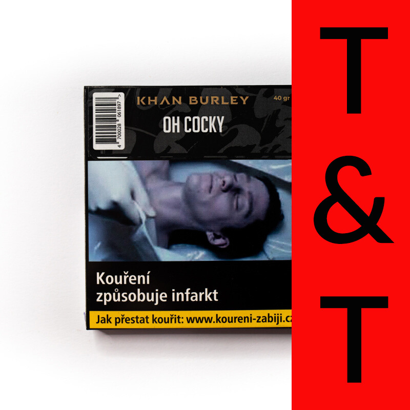 Tabák Khan Burley Oh Cocky 40 g