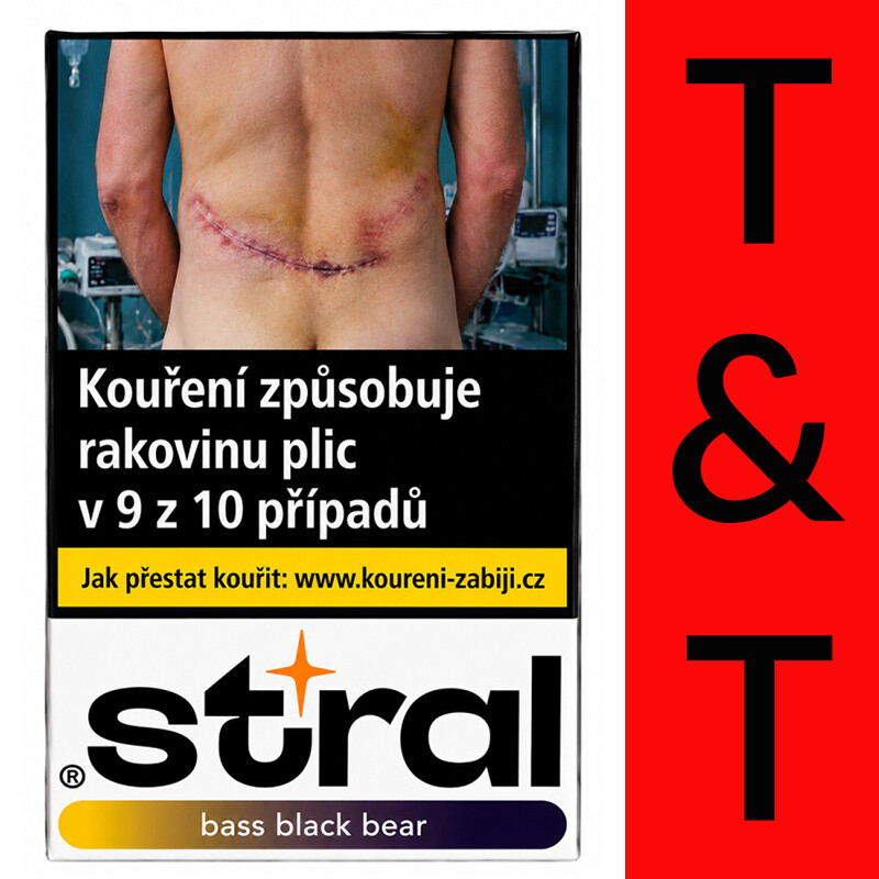 Tabák Stral Bass Black Bear 50 g
