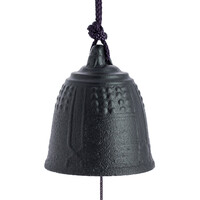 Zvon Iwachu Furin Feng Shui 5,5 cm černá