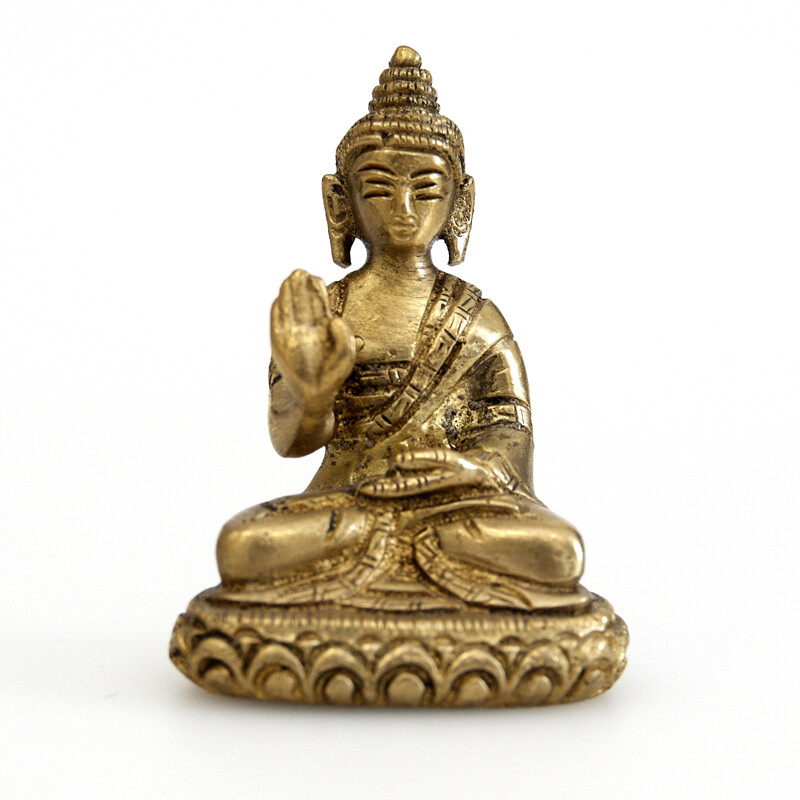 Soška kov Buddha 07 cm IV.