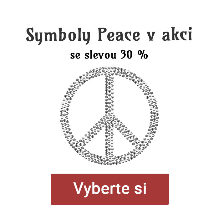 Symboly Peace se slevou